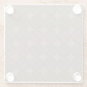 Dessous-de-verre En Verre Taupe shippo (Dos)