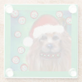 DESSOUS-DE-VERRE EN VERRE TERRIER AUSTRALIEN (Dos)