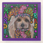 DESSOUS-DE-VERRE EN VERRE TERRIER AUSTRALIEN (Devant)