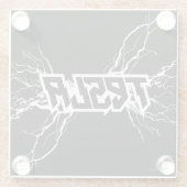 Dessous-de-verre En Verre Tesla (Dos)