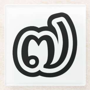 Dessous-de-verre En Verre Thaïlande Numéro 7 / Sept / ๗ (Jed/Chet) Thai