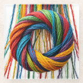 Dessous-de-verre En Verre Tissé dans l'unité (Devant)