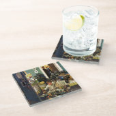 Dessous-de-verre En Verre Toddler vide les sacs (Incliné)