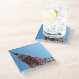 Dessous-de-verre En Verre Tokyo Tower 東 京 タ ワ