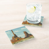 Dessous-de-verre En Verre Totem Polonais (Incliné)