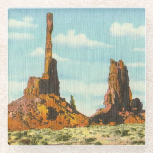 Dessous-de-verre En Verre Totem Polonais (Devant)