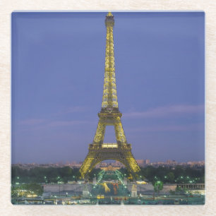 Dessous-de-verre En Verre Tour Eiffel, Paris, France 2