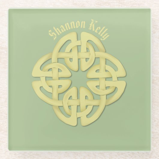 Dessous-de-verre En Verre Tout-sur-impression celtique (Devant)