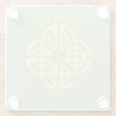 Dessous-de-verre En Verre Tout-sur-impression celtique (Dos)