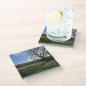 Dessous-de-verre En Verre Tree view.. (Incliné)