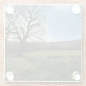 Dessous-de-verre En Verre Tree view.. (Dos)