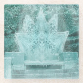 Dessous-de-verre En Verre Trône de glace - (Devant)