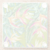 Dessous-de-verre En Verre Tropical (Dos)