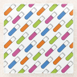 Dessous-de-verre En Verre Tubes de test