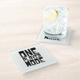 DESSOUS-DE-VERRE EN VERRE UN MODE JOUEUR