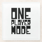 DESSOUS-DE-VERRE EN VERRE UN MODE JOUEUR (Devant)