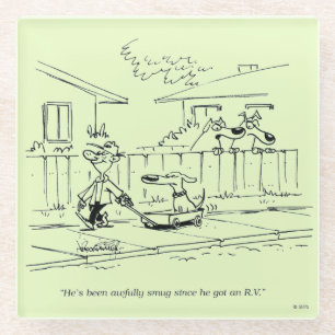 Dessous-de-verre En Verre Un nouveau tour