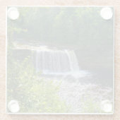 Dessous-de-verre En Verre Upper Tahquamenon Falls State Park, MI (Dos)