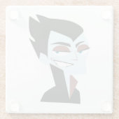 DESSOUS-DE-VERRE EN VERRE VAMPIRE (Dos)