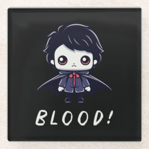 Dessous-de-verre En Verre Vampire enfant