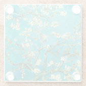 Dessous-de-verre En Verre VAN GOGH - Fleurs d'amandes (Dos)