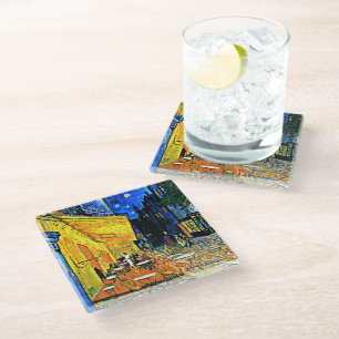 Dessous-de-verre En Verre Van Gogh - Terrasse du Café