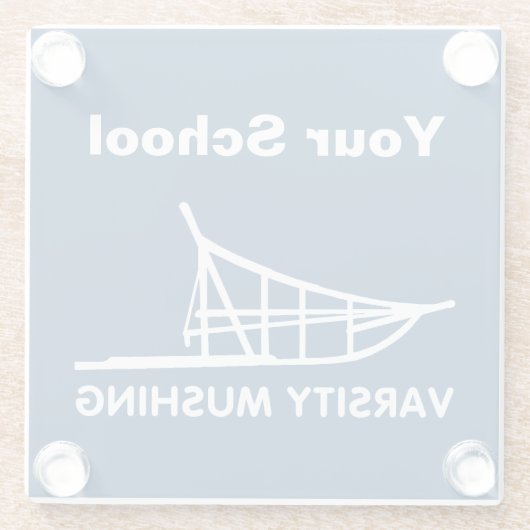 Dessous-de-verre En Verre Variation (Dos)