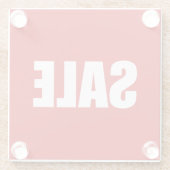 DESSOUS-DE-VERRE EN VERRE VENTE (Dos)