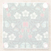 Dessous-de-verre En Verre Vénus Flytrap et Blue Butterfly (Dos)