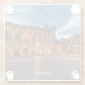 Dessous-de-verre En Verre Vérone (Dos)