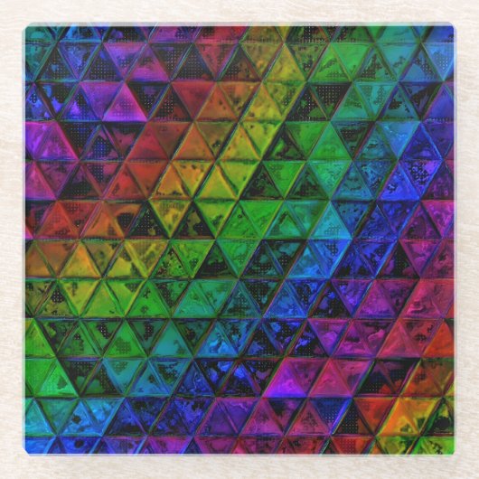 Dessous-de-verre En Verre Verre de fierté (Devant)