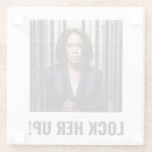 Dessous-de-verre En Verre Verrouiller Kamala (Dos)