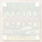 Dessous-de-verre En Verre Viande douce (Dos)