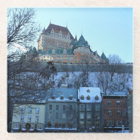 Dessous-de-verre En Verre Vieux Québec, Québec, Canada (Devant)