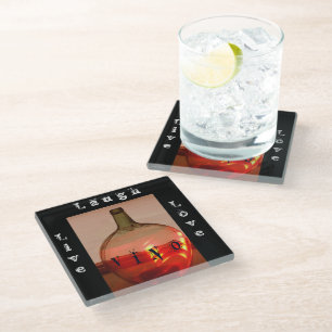Dessous-de-verre En Verre VIN de dessous de verre