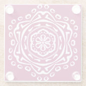 Dessous-de-verre En Verre Vin Mandala (Dos)