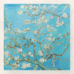 Dessous-de-verre En Verre Vincent van Gogh - Fleur d'amandes<br><div class="desc">Almond Blossom / Branches with Almond Blossom - Vincent van Gogh,  Oil on Canvas,  1890</div>
