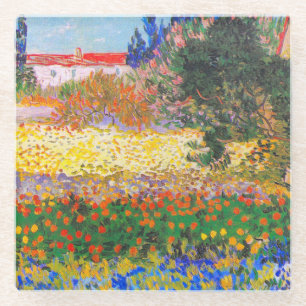 Dessous-de-verre En Verre Vincent Van Gogh Flower Garden