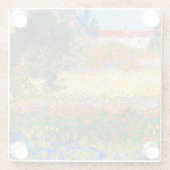 Dessous-de-verre En Verre Vincent Van Gogh Flower Garden (Dos)