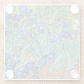 Dessous-de-verre En Verre Vincent Van Gogh - Irises (Dos)