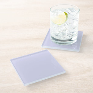 Dessous-de-verre En Verre Violet Pervenche Pastel