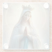 Dessous-de-verre En Verre Virgin Mary (Dos)