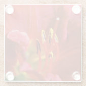 Dessous-de-verre En Verre Voir rouge (Dos)