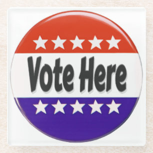 Dessous-de-verre En Verre Vote ici