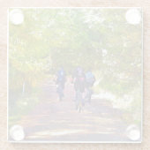 DESSOUS-DE-VERRE EN VERRE VTT (Dos)