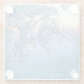 Dessous-de-verre En Verre Vue figée (Dos)