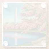 Dessous-de-verre En Verre Washington (Dos)