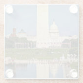 Dessous-de-verre En Verre Washington (Dos)