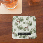 Dessous-de-verre En Verre Watercolor Winter Forest Motif sans joint<br><div class="desc">Offrez-vous la beauté sereine de l'hiver avec notre Watercolor Winter Forest Seamless Motif. Ce design exquis capte l'essence enchanteresse d'une forêt enneigée,  parfaite pour ajouter une touche de magie saisonnière à votre vie.</div>