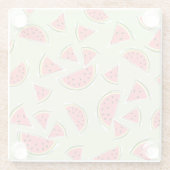 Dessous-de-verre En Verre Watermelon Green Multi 2 (Dos)